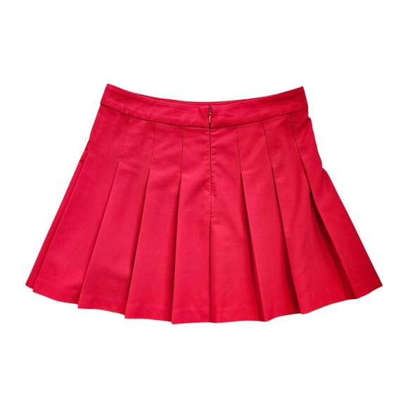 Sunday Best Red Mini Skirt - Picture 2 of 6